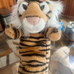 WINNING EDGE GOLF 1999 Tiger Animal Driver Headcover Whiskers Big Eyes LongTail